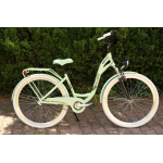 Dámsky retro bicykel 28" Lavida 3-prevodový Hliníkový mätová